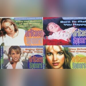 Britney Spears pocket video flipbook